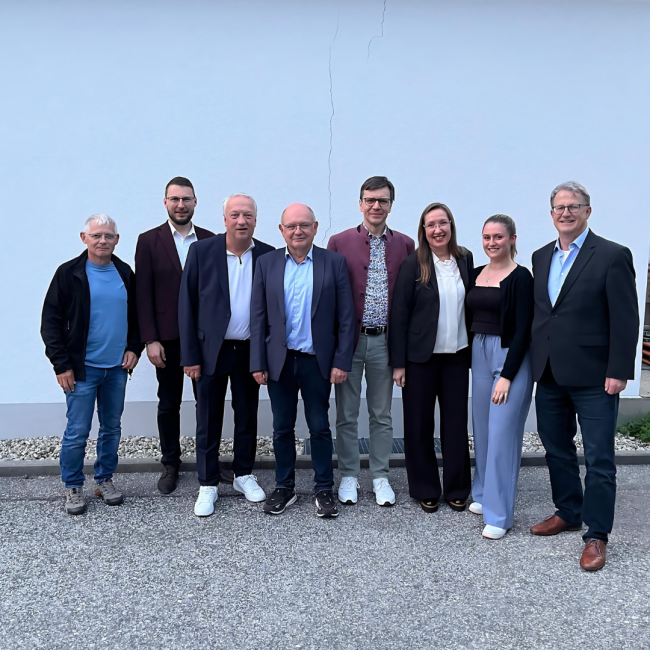 Die Vorstandschaft des Unternehmerforum Ergolding Das Team des Unternehmerforum Ergolding