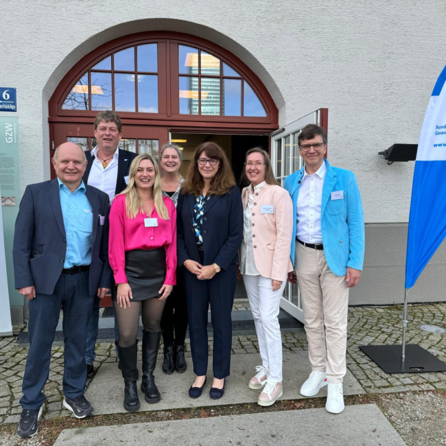 Das Team des Unternehmerforum Ergolding bei der 150 Jahre Feier des BDS Bayern in München