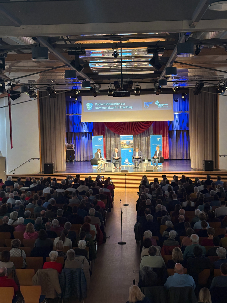 Podiumsdiskussion in Ergolding 2026