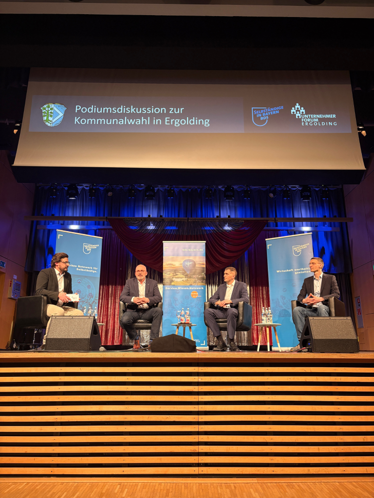 Podiumsdiskussion in Ergolding 2026