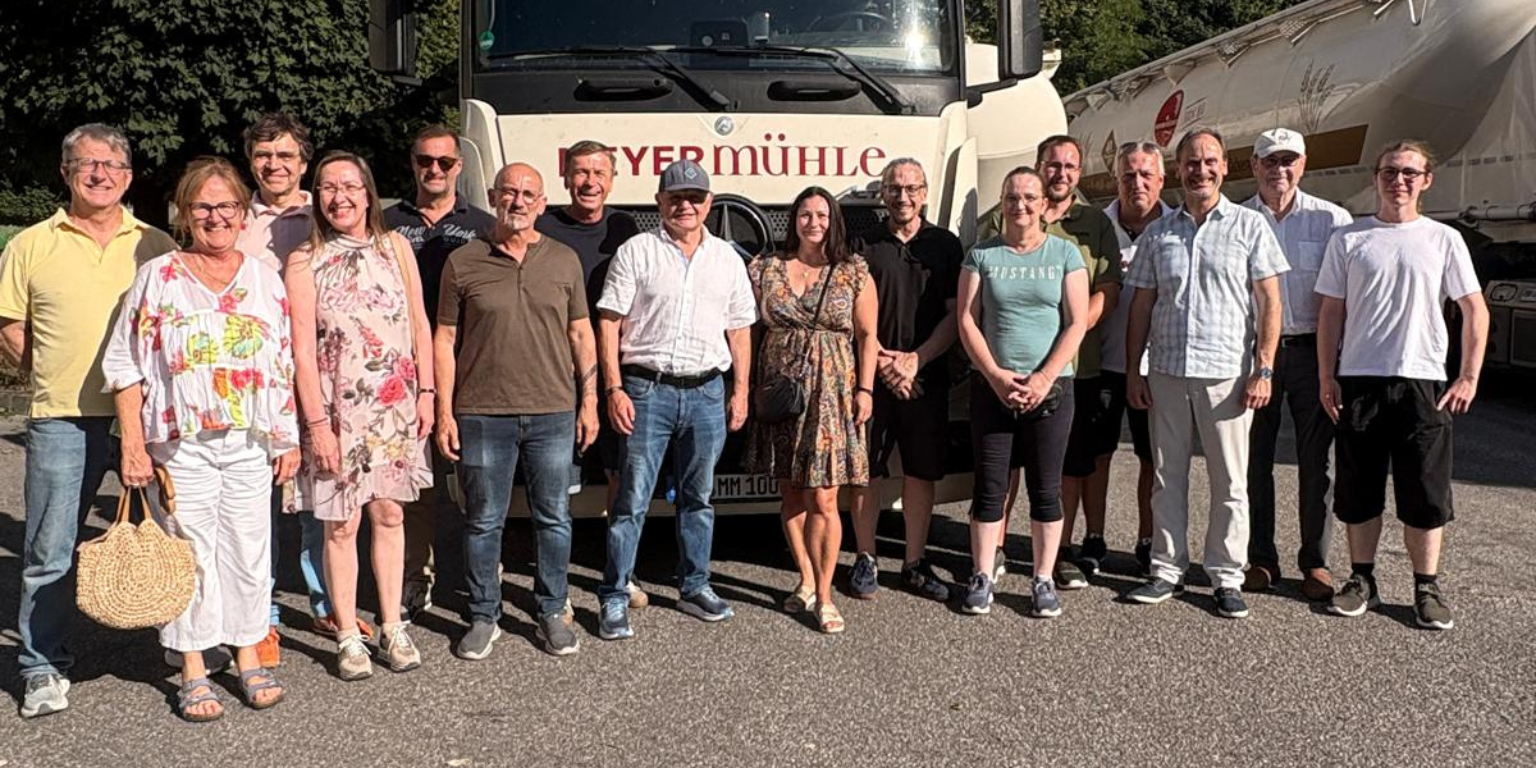 Das UFE zu Besuch bei der Meyermühle in Landshut