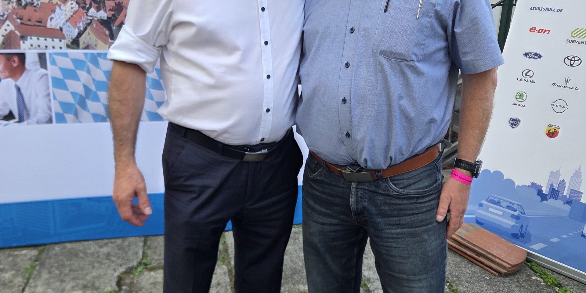 BDS Bayern Sommerfest 2026 BDS Bayern Sommerfest 2026 Gerhard Härtl mit Hubert Aiwanger